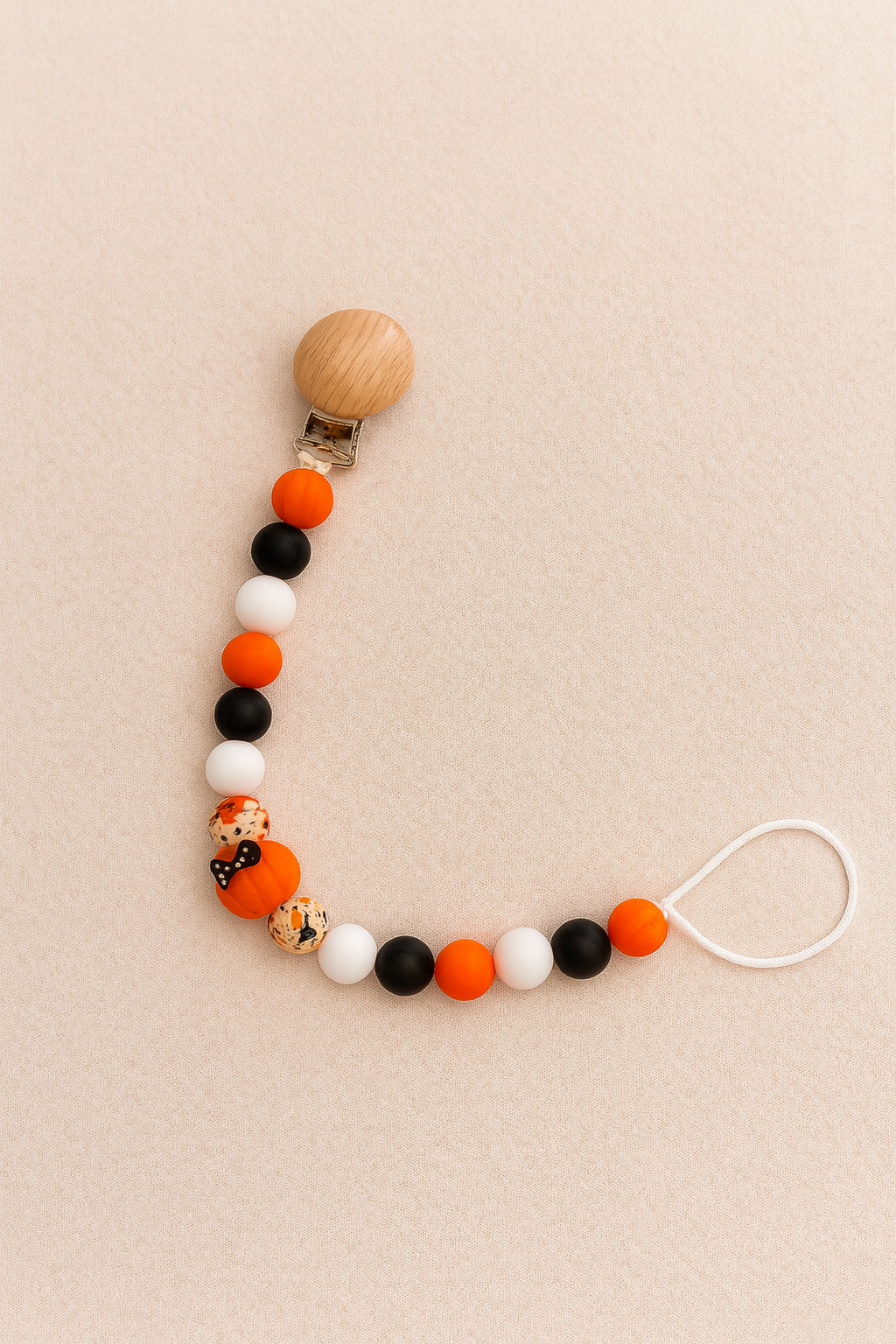 Attache-tétine fait main nourriture