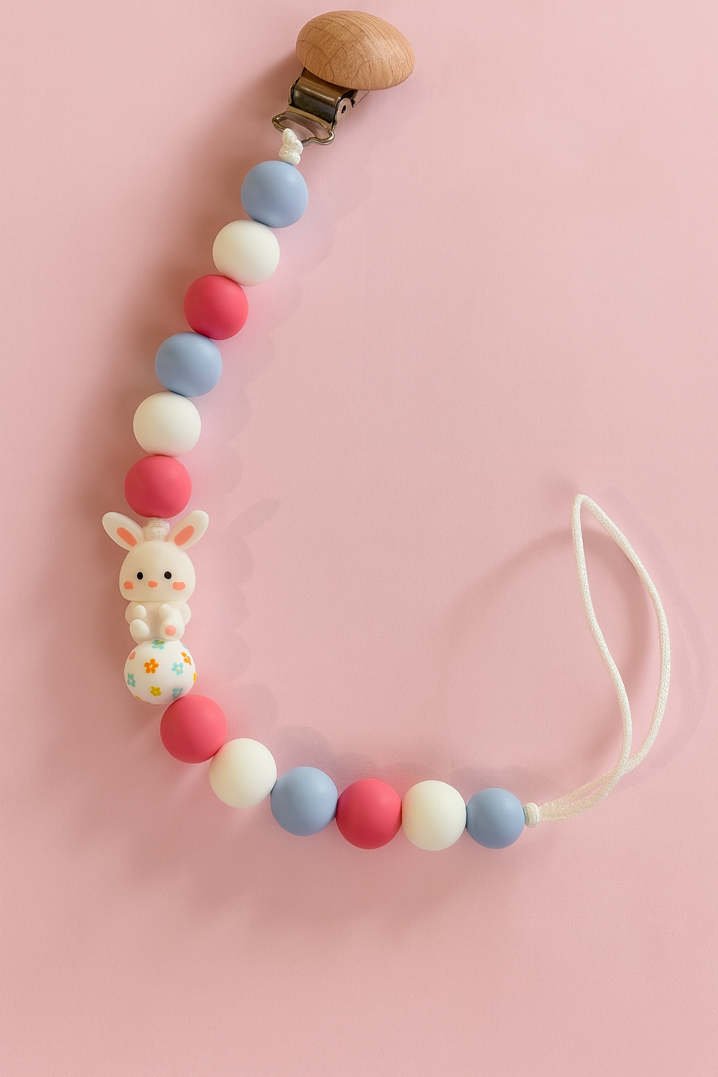 Attache-tétine fait main Animal