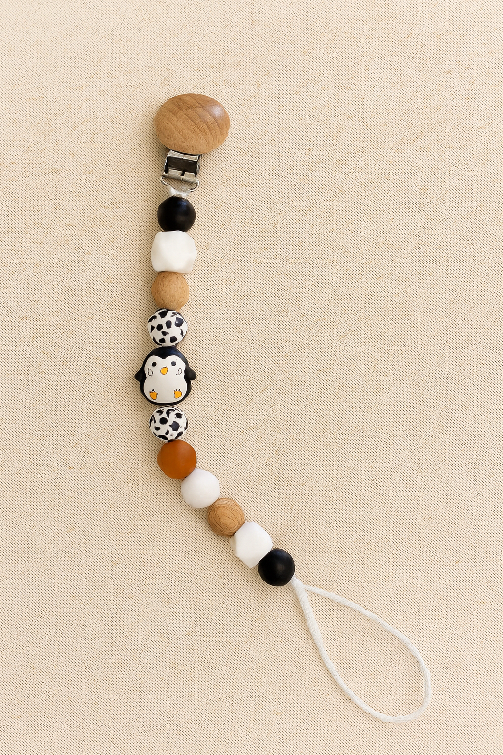 Attache-tétine fait main Animal