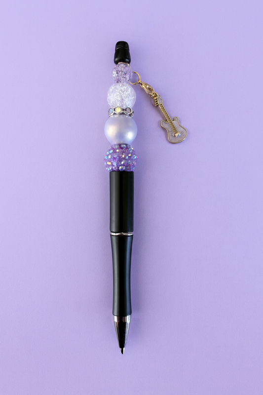 🎸 Stylo artisanal – Collection Musique