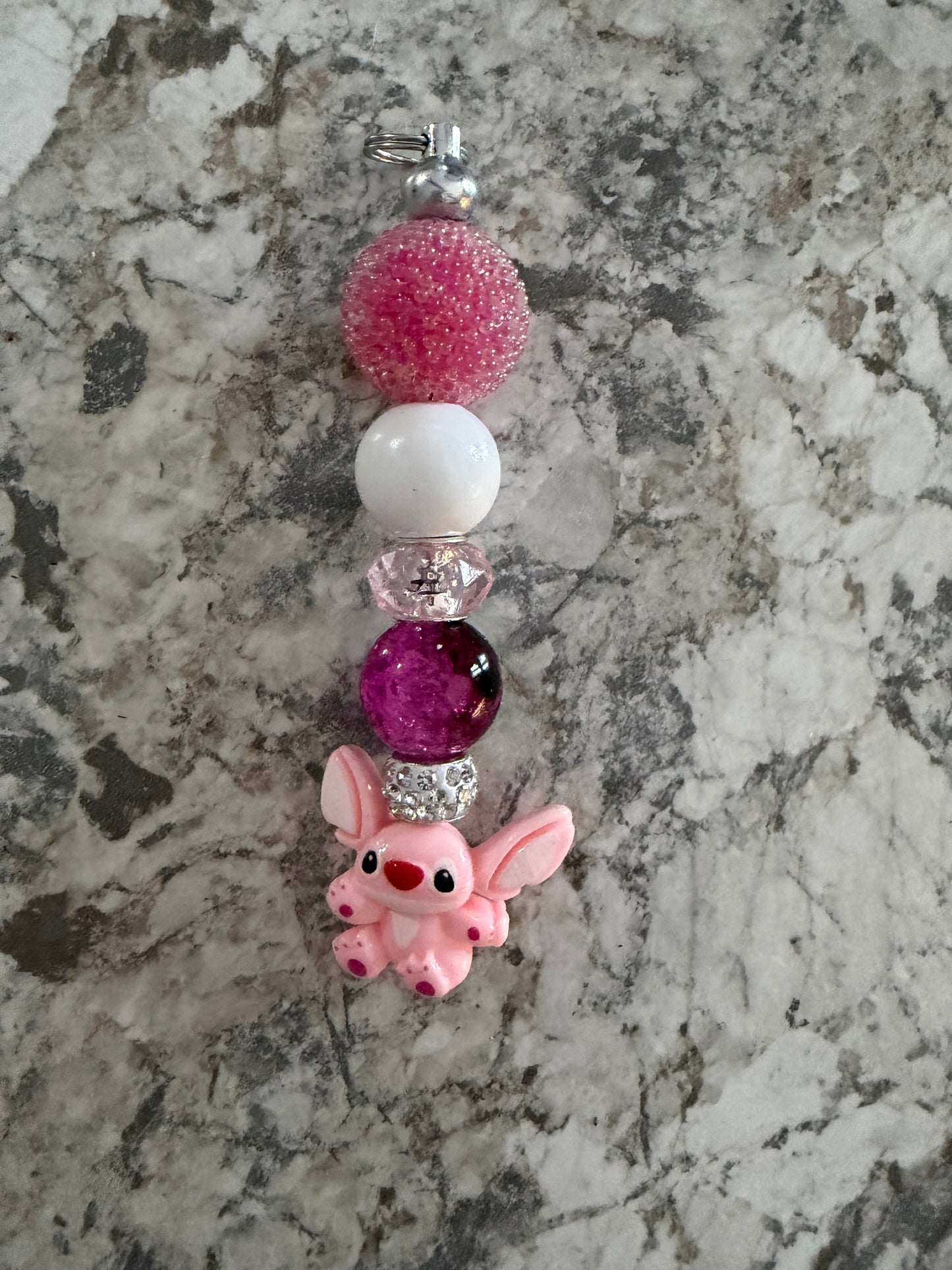 Beaded keychain